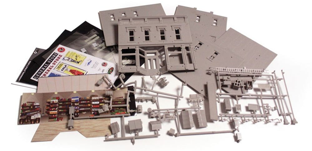 O Lubener's General Store Model Kit