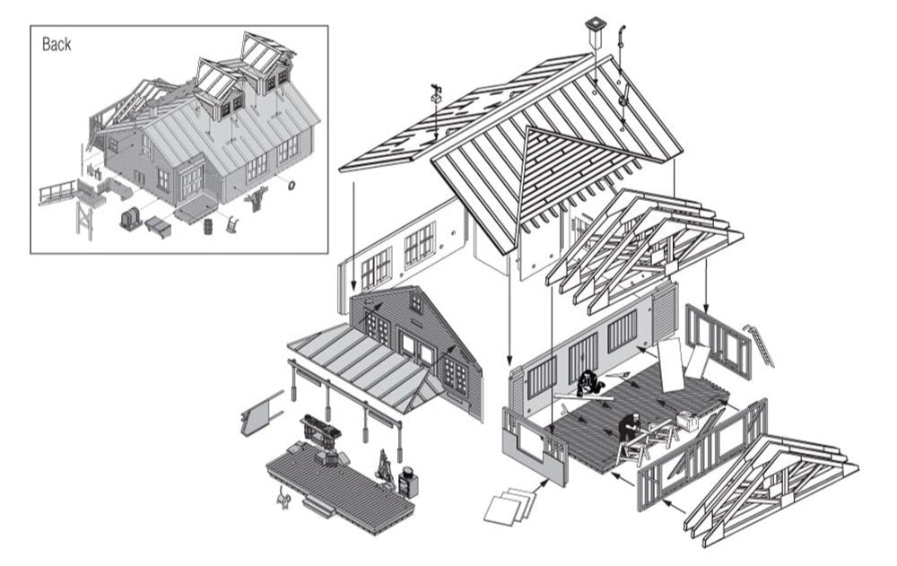 O Country Store Expansion Model Kit