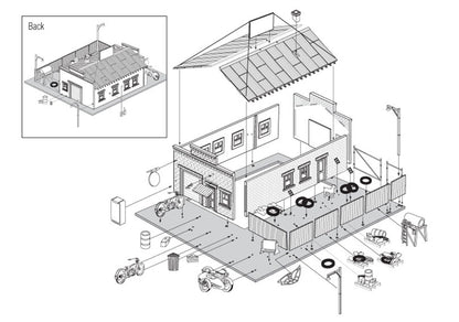 O Deuce's Bike Shop Model Kits