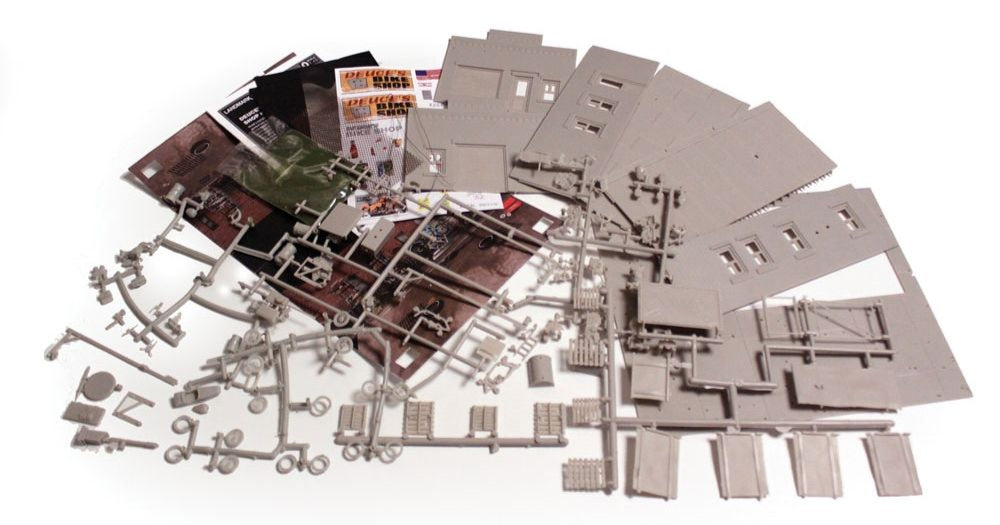 O Deuce's Bike Shop Model Kits