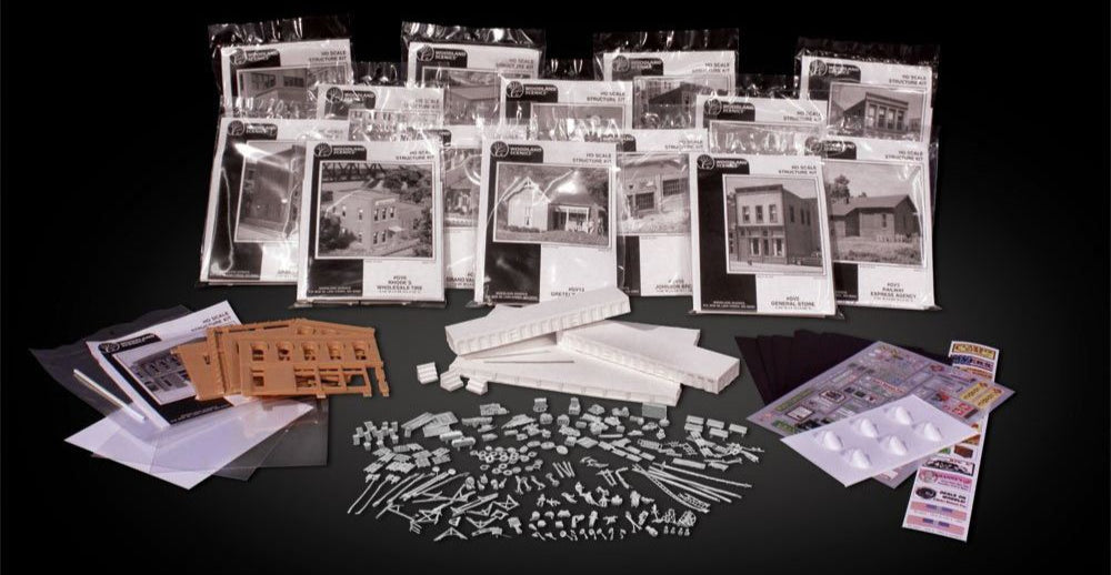 City & Industry HO Building Set