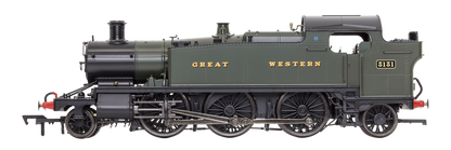 Large Prairie 3131 GWR Green Great Western Steam Locomotive - DCC Fitted