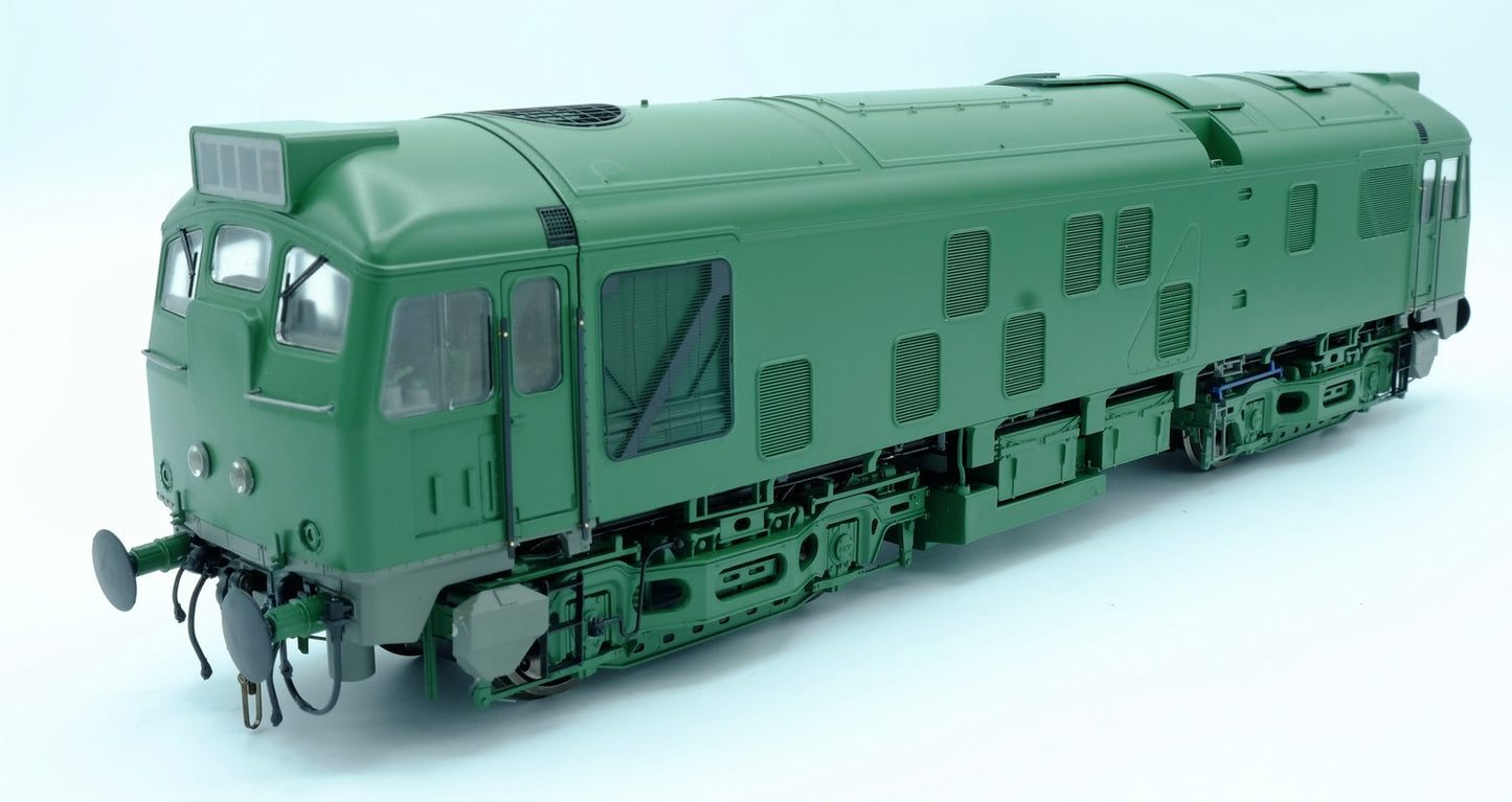 Class 24/0 BR Green Unnumbered Diesel Locomotive