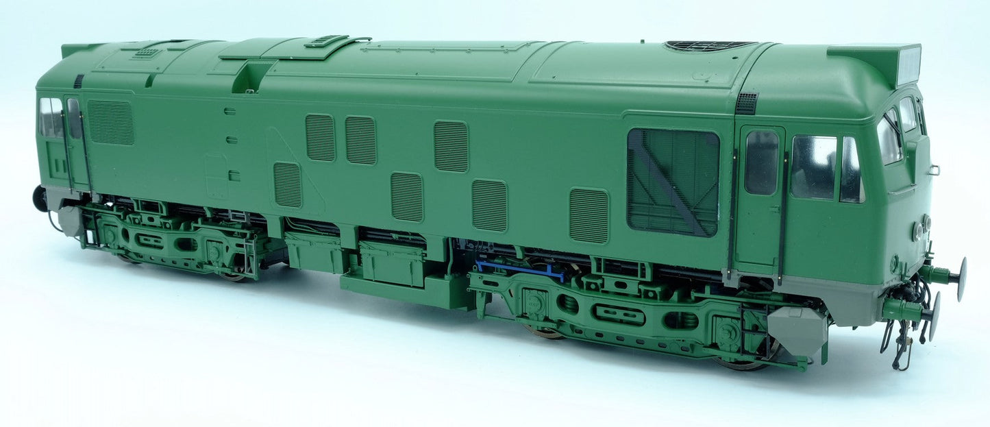 Class 24/1 BR Green Unnumbered ScR (Small Yellow Panels) Diesel Locomotive