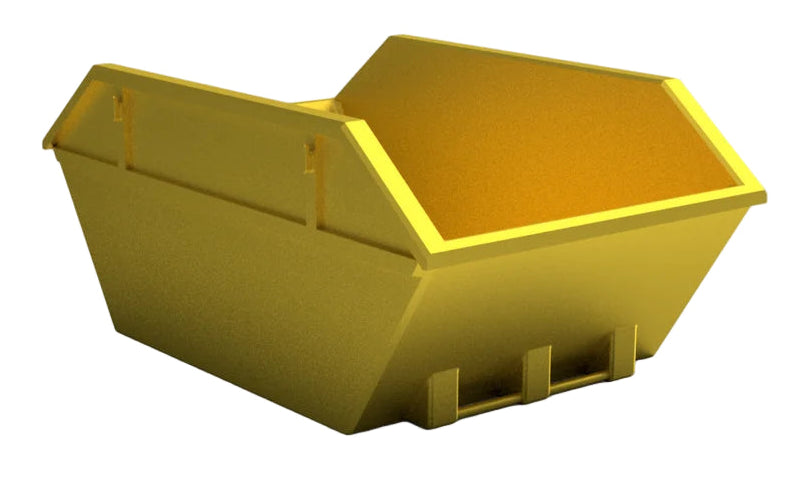 N Gauge Small Skips (Pack of 4) - Unpainted Model Kit