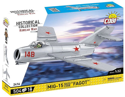 MIG-15 Fagot Korean War (504 pcs) Model Kit