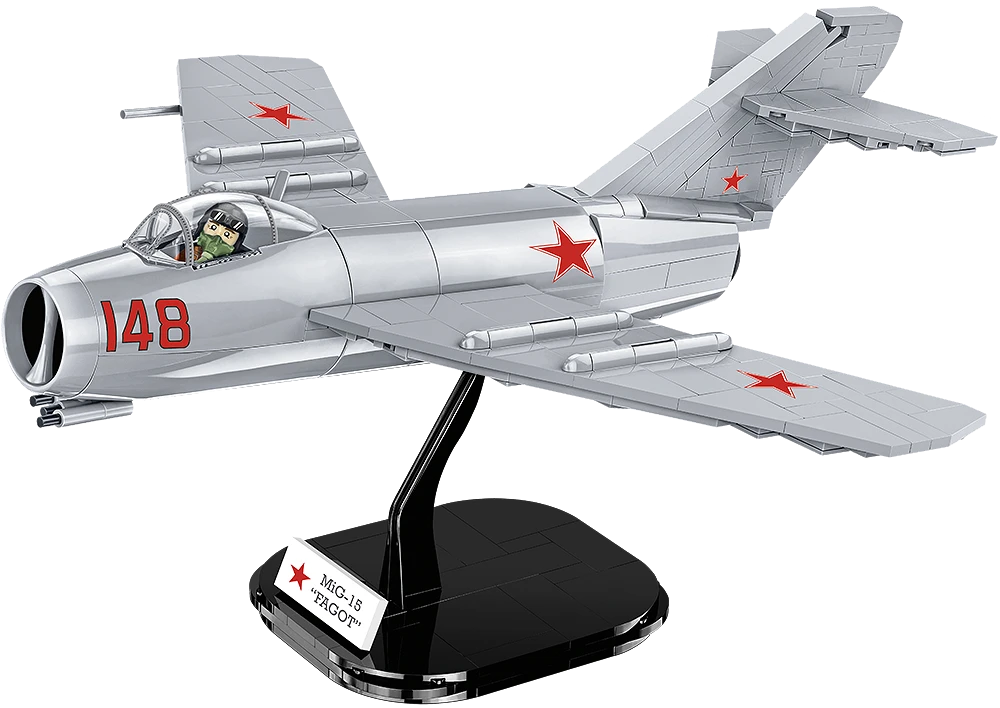 MIG-15 Fagot Korean War (504 pcs) Model Kit