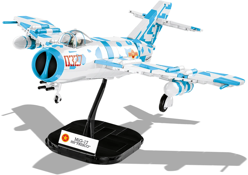 MIG-17 NATO Code F Vietnam War (577 pcs) Model Kit
