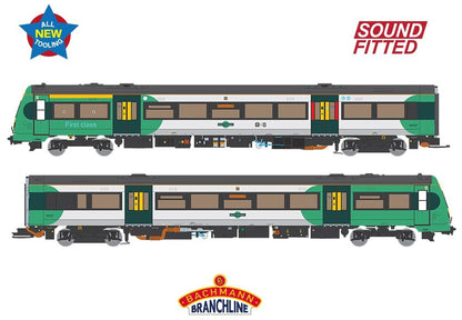 35-580SF Class 171/7 2-Car DMU 171727 Southern (GTR) - DCC Sound