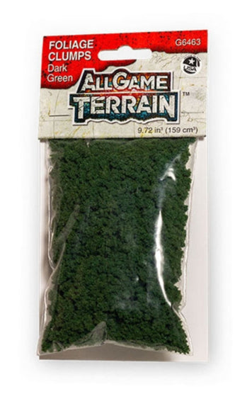 All Game Terrain - Dark Green Foliage Clumps