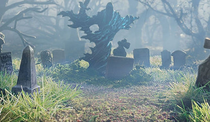 All Game Terrain - Dark Green Foliage Clumps