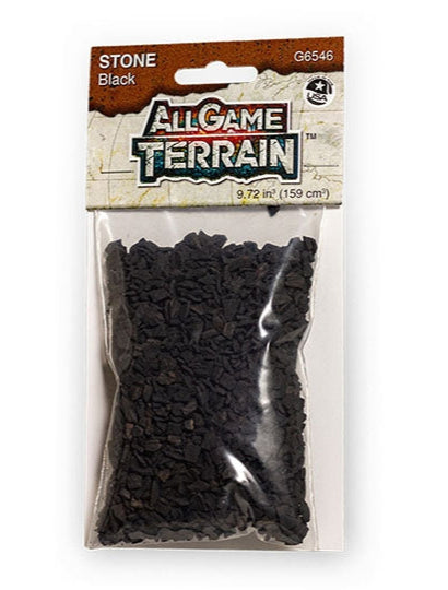WG6546 All Game Terrain - Black Stone