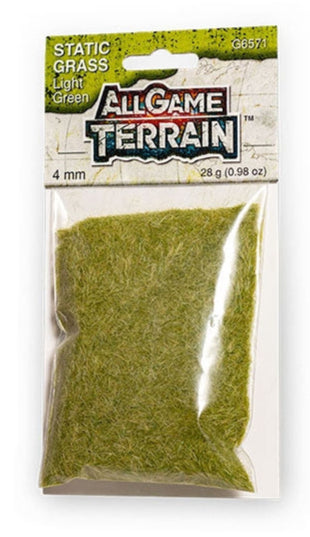 All Game Terrain - 4mm Light Green Static Grass
