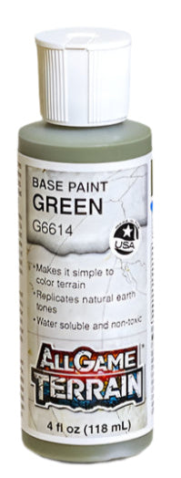 Woodland Scenics WG6614 All Game Terrain - Green Base Paint – Rails