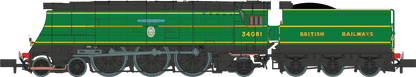 Battle of Britain ‘92 Squadron’ 34081 SR Malachite Green “British Railways”