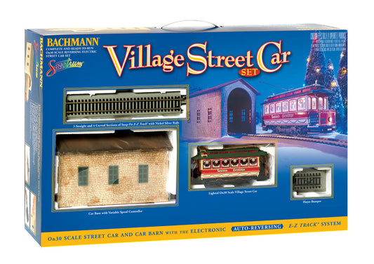 Pre-Owned Village Christmas Street Car Set
