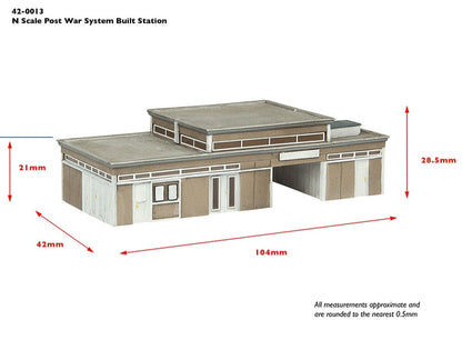 Pre-Owned 42-0013 Post War System-Built Station