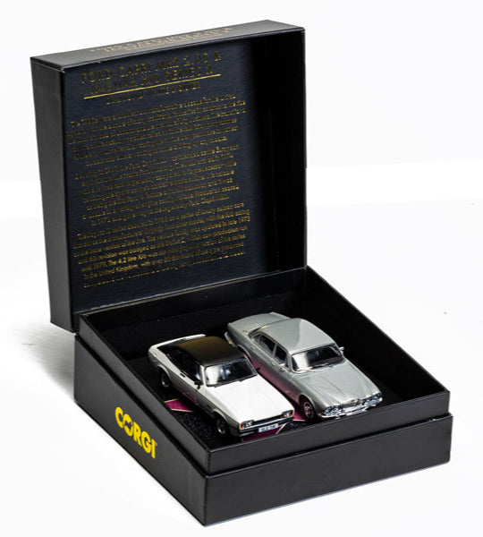 Screen Stars - Ford Capri Mk2 2.0S Diamond White, Jaguar XJ6 Series 2 Silver