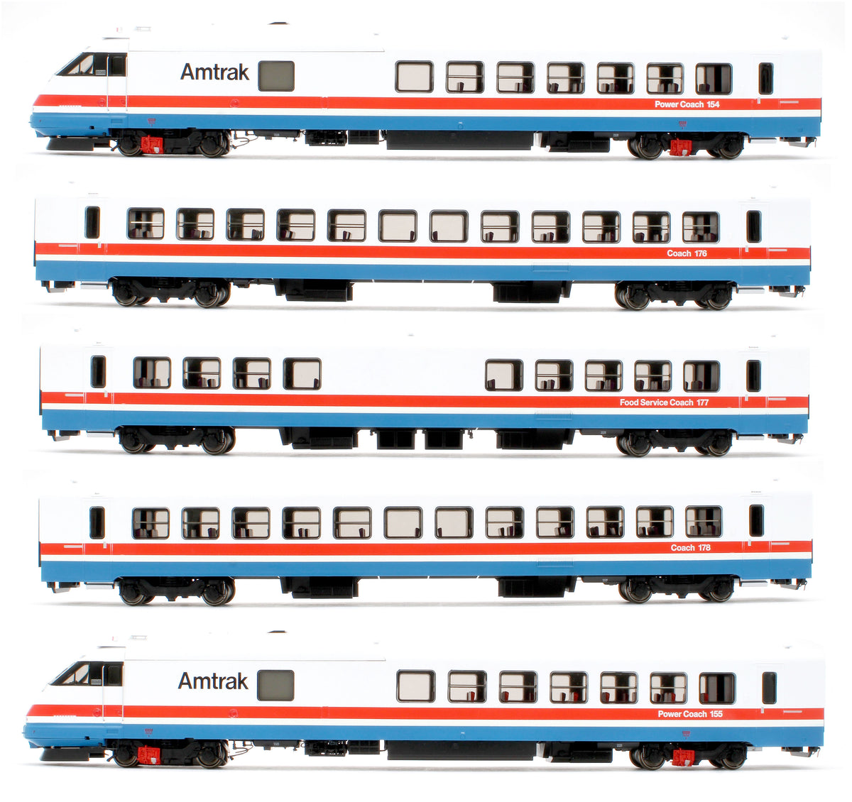025502 HO RTL Turboliner (DCC/Sound) - Set #3 - Phase III Early