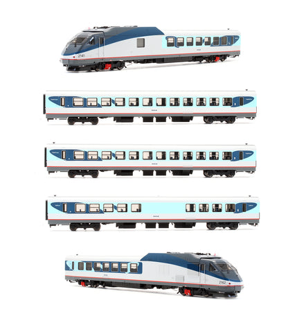 Pre-Owned Rohr Turbotrain Amtrak (5 Car) - Phase V - DCC Sound