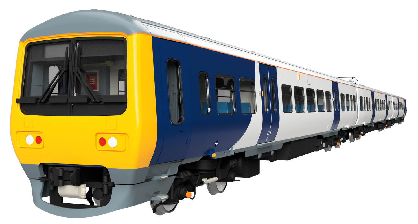 Class 323 323225 Northern New – White / Blue 3 Car EMU Set