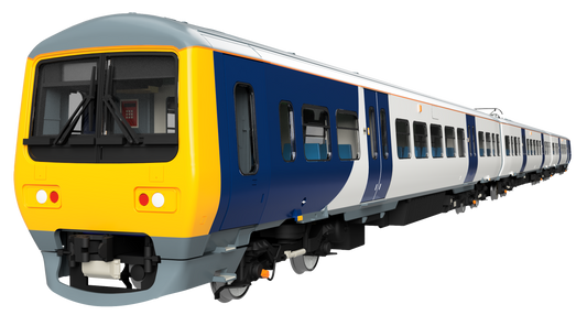 Class 323 323225 Northern New – White / Blue 3 Car EMU Set