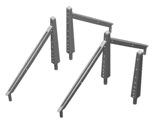 OO Gauge Detailing - GWR Concrete Fence Posts x20