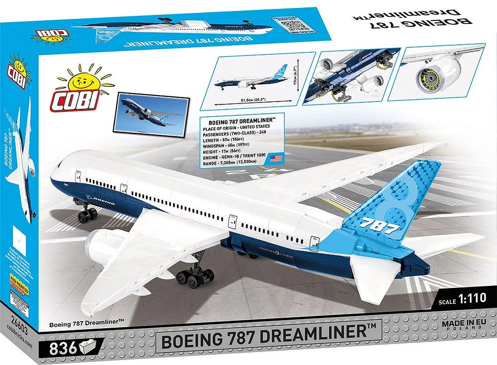 Boeing 787 Dreamliner (836 pcs) Model Kit