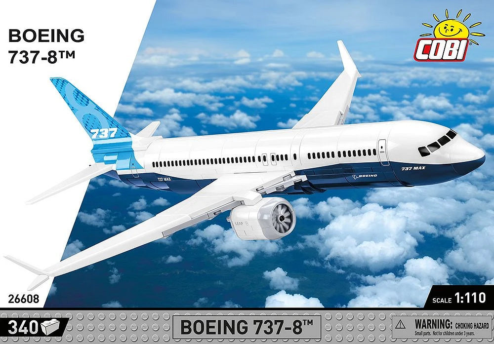 Boeing 737-8 (340 pcs) Model Kit