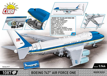 Boeing 747 Air Force One (1050 pcs) Model Kit