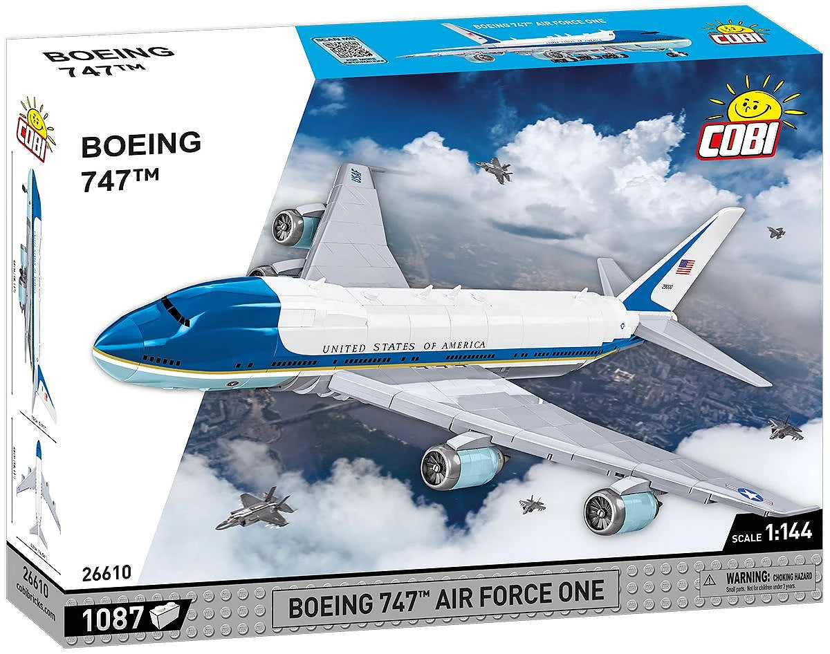 Boeing 747 Air Force One (1050 pcs) Model Kit