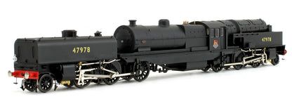 Pre Owned Beyer Garratt 2-6-0 0-6-2 47978 in BR Black with Early Emblem and Revolving Coal Bunker