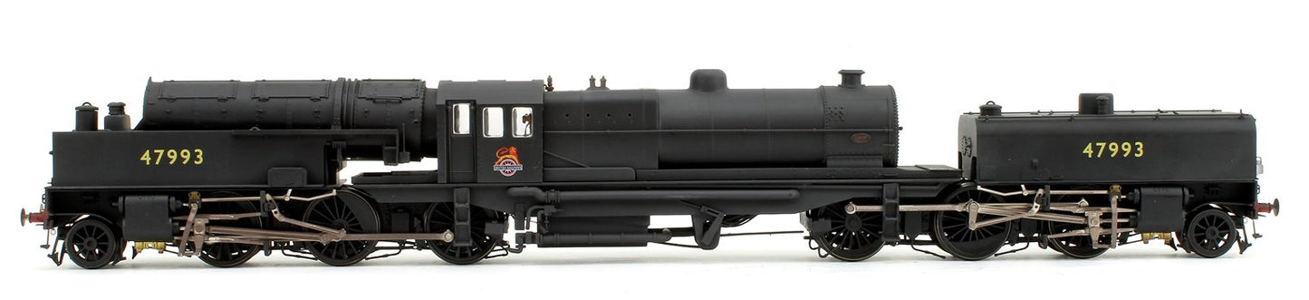 Pre-Owned 266220 Beyer Garratt 2-6-0 0-6-2 47993 in BR Black With Early Emblem and Revolving Coal Bunker Design - Heavily Weathered