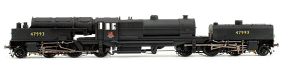 Pre-Owned 266220 Beyer Garratt 2-6-0 0-6-2 47993 in BR Black With Early Emblem and Revolving Coal Bunker Design - Heavily Weathered