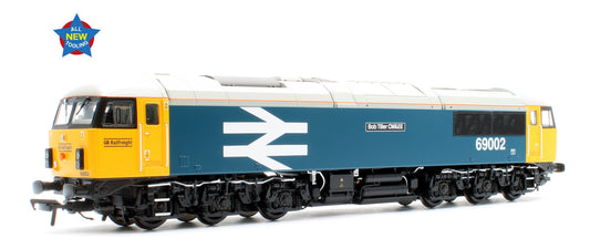 Class 69 69002 'Bob Tiller CM&EE' BR Blue (Large Logo) (GBRf) Diesel Locomotive