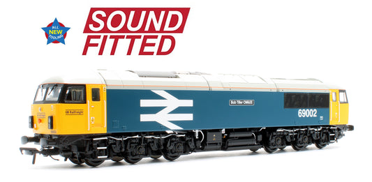 Class 69 69002 'Bob Tiller CM&EE' BR Blue (Large Logo) (GBRf) Diesel Locomotive - DCC Sound
