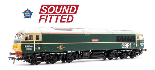 Class 69 69005 'Eastleigh' BR Green (Late Crest) (GBRf) Diesel Locomotive - DCC Sound