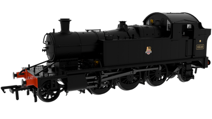 951107 GWR 45xx No.4510 BR Early Crest Plain Black (Small Crest) Steam Locomotive