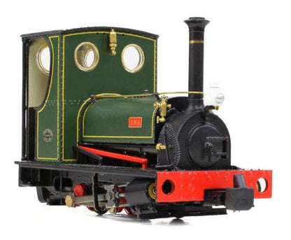 391-056 Quarry Hunslet 0-4-0ST 'Una' Lined Green Steam Locomotive