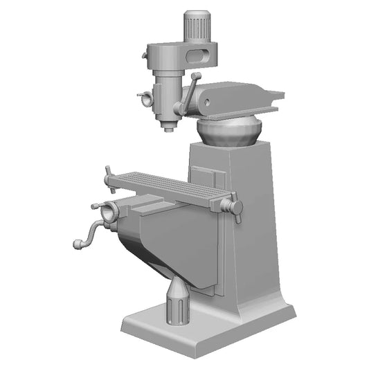 27109-148 N Gauge Workshop Details - Turret Mill