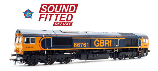 Class 66/7 66761 'Wensleydale Railway Association' GBRf Europorte Diesel Locomotive - Deluxe DCC Sound