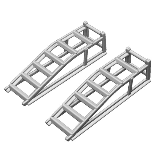 27200-043 O Gauge Workshop Details - Inspection Ramps x4