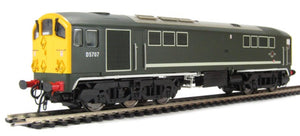 Class 28 Co-Bo BR Green Full Yellow Ends D5707 Diesel Locomotive - DCC Sound