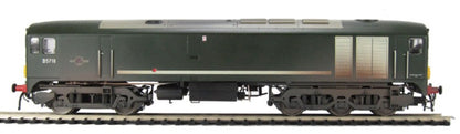 Class 28 Co-Bo BR Green Small Yellow Panels D5704 Diesel Locomotive - Weathered