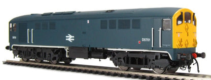 Class 28 Co-Bo BR Blue D5701 Diesel Locomotive - DCC Sound