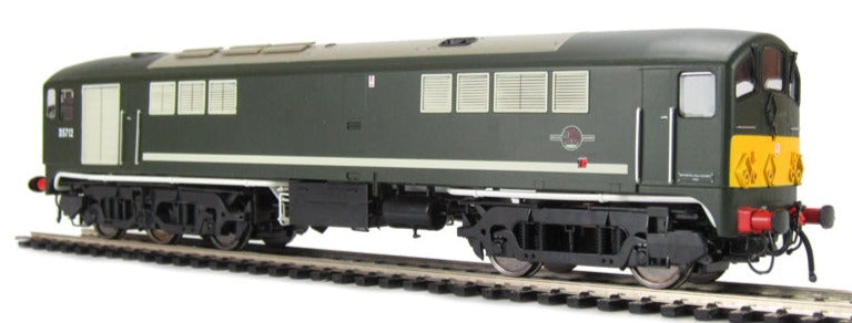 Class 28 Co-Bo BR Green Small Yellow Panels D5703 Diesel Locomotive