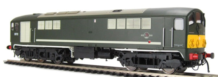 Class 28 Co-Bo BR Green Small Yellow Panels D5703 Diesel Locomotive - DCC Sound