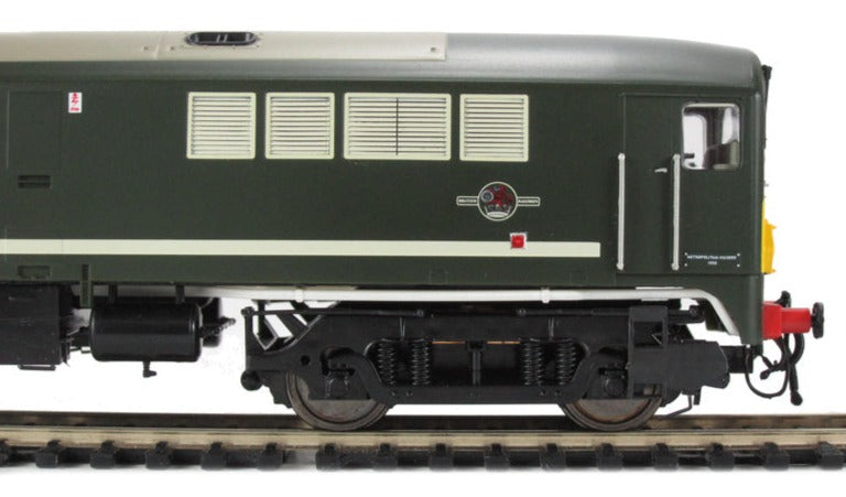 Class 28 Co-Bo BR Green Small Yellow Panels D5703 Diesel Locomotive - DCC Sound