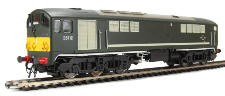 Heljan 28173 Class 28 Co-Bo BR Green Small Yellow Panels D5703 Diesel ...