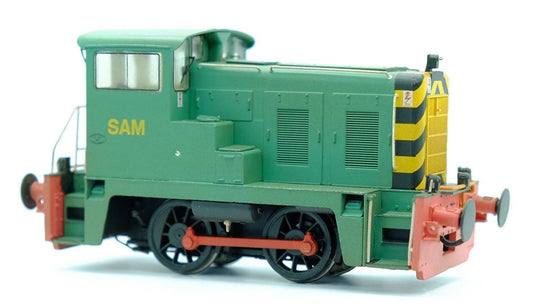 Class 02 'SAM' (ex-D2868) Industrial Plain Green Diesel Locomotive - Weathered